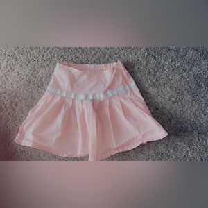 Light pink The children place skort size 6